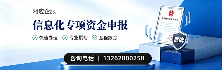 安徽信息化专项资金申报服务