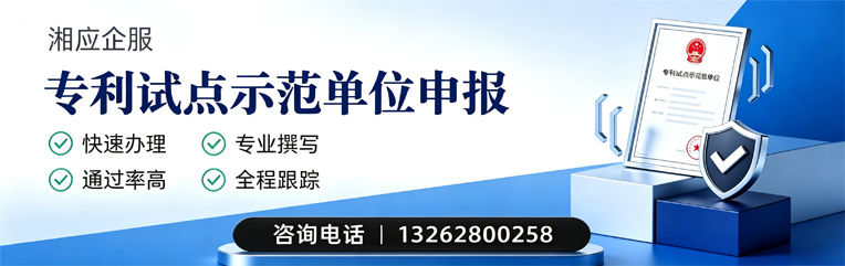 安徽专利试点示范单位申报服务